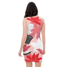 Load image into Gallery viewer, Sublimation Cut & Sew Dress - pink floral Zeauti (white fancy)