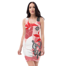 Load image into Gallery viewer, Sublimation Cut & Sew Dress - pink floral Zeauti (white fancy)