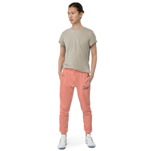 Load image into Gallery viewer, Unisex fleece sweatpants Zeauti Fancy (white)