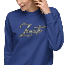 Load image into Gallery viewer, Unisex Premium Sweatshirt Zeati Fancy (White)