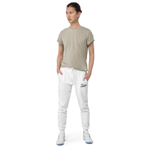 Unisex fleece sweatpants Zeauti Fancy (white)