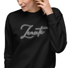 Load image into Gallery viewer, Unisex Premium Sweatshirt Zeati Fancy (White)
