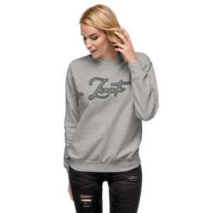 Unisex Premium Sweatshirt Zeati Fancy (White)