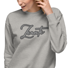 Load image into Gallery viewer, Unisex Premium Sweatshirt Zeati Fancy (White)
