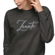 Load image into Gallery viewer, Unisex Premium Sweatshirt Zeati Fancy (White)
