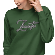 Load image into Gallery viewer, Unisex Premium Sweatshirt Zeati Fancy (White)
